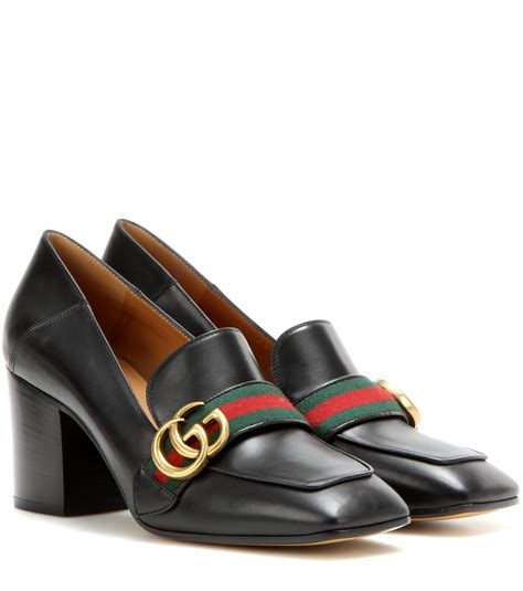 black gucci loafers women.